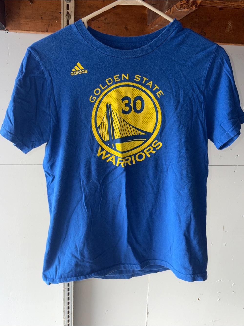 Stephen Curry Golden State Warriors #30 T-Shirt Jersey Style, Youth Large
